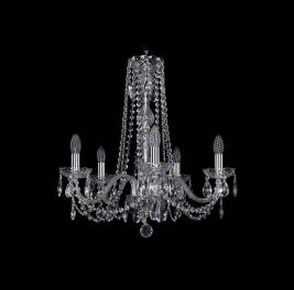 Bohemia Ivele Crystal Люстра Bohemia 1402/5/195/h-58 Ni
