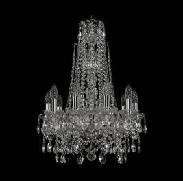 Bohemia Ivele Crystal Люстра Bohemia 1411/10/141/XL-66 Ni