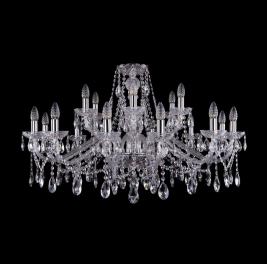 Bohemia Ivele Crystal Люстра Bohemia 1413/12+6/360 Ni