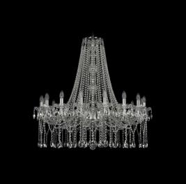 Bohemia Ivele Crystal Люстра Bohemia 1413/16/360/h-100 Ni