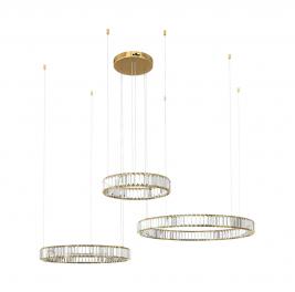 Подвесной светильник Loft IT Crystal ring 10135/3 Gold