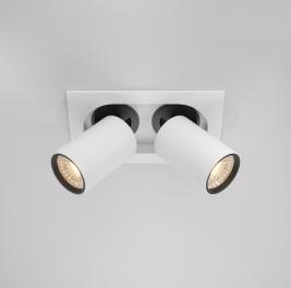 Поворотный светильник Maytoni Hidden 3000K DL045-02-10W3K-W