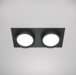 Точечный светильник Maytoni Hoop  DL086-02-GX53-SQ-B