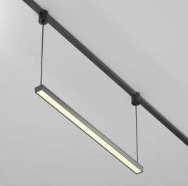 Трековый подвесной светильник Maytoni Technical Elasity 3000K Basis TR170-1-26W3K-B