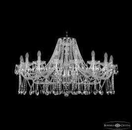 Люстра Bohemia Ivele Crystal  1413/18/400 Ni