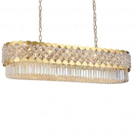 Подвесной светильник Newport Ashley 8300/120 oval gold polished