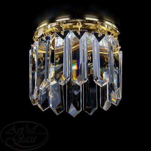 Точечный светильник Art Glass SPOT 21 NICKEL CE