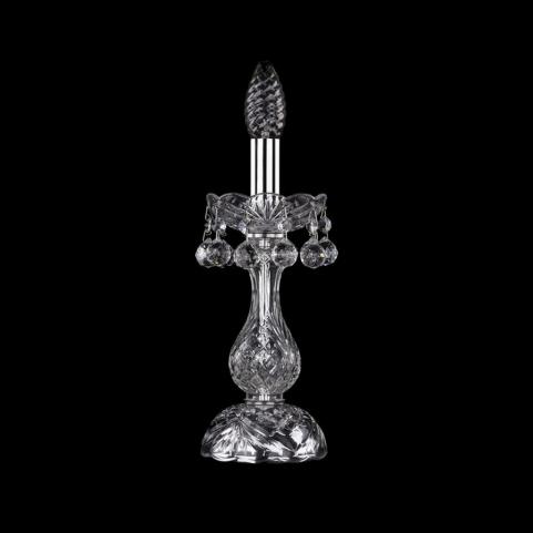 Bohemia Ivele Crystal Настольный светильник Bohemia 1409L/1-27 Ni