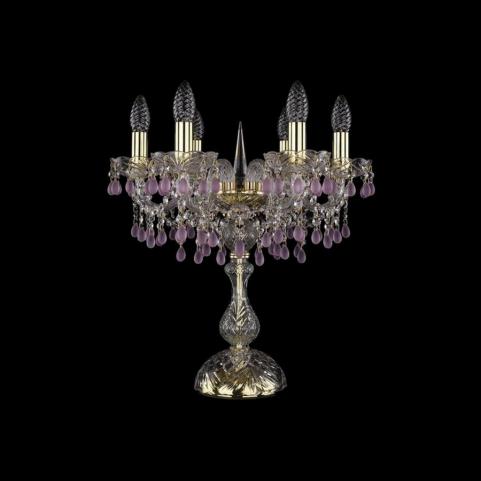 Bohemia Ivele Crystal Настольный светильник Bohemia 1410L/6/141-47 G V7010