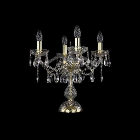Bohemia Ivele Crystal Настольный светильник Bohemia 1413L/4/141-39 G
