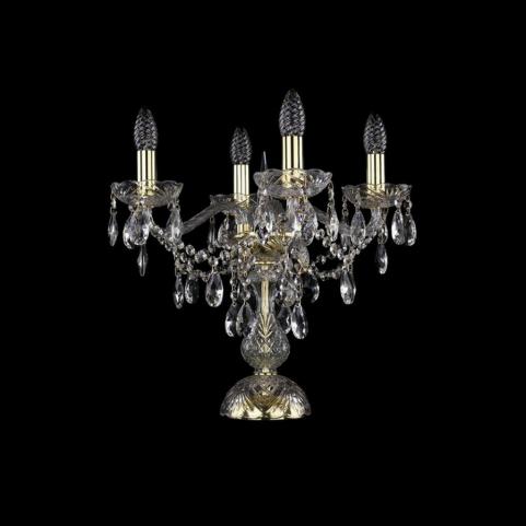 Bohemia Ivele Crystal Настольный светильник Bohemia 1415L/4/141-39 G