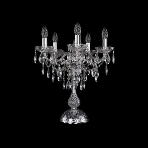Bohemia Ivele Crystal Настольный светильник Bohemia 1415L/5/141-47 Ni