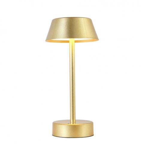Настольный светильник Crystal Lux SANTA LG1 GOLD