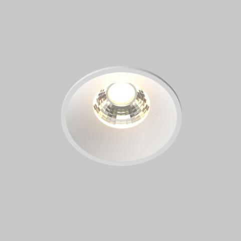 Точечный светильник Maytoni Technical Downlight 3000K Round DL058-7W3K-W