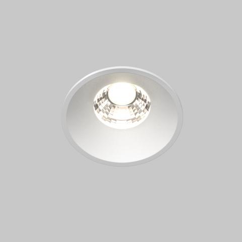Точечный светильник Maytoni Technical Downlight 4000K Round DL058-7W4K-W