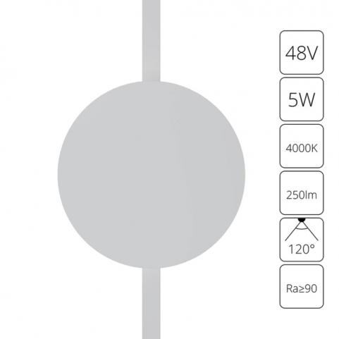 Магнитный трековый светильник Arte Lamp Rapid 4000К A6163PL-1WH
