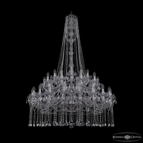 Люстра Bohemia Ivele Crystal  1413/20+10+5/400/h-164/2d Ni