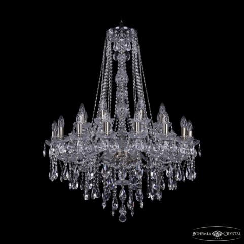 Люстра Bohemia Ivele Crystal  1415/16+8/300/h-106 Pa