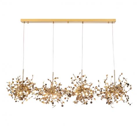 Подвесной светильник Crystal Lux GARDEN SP3х4 L1600 GOLD