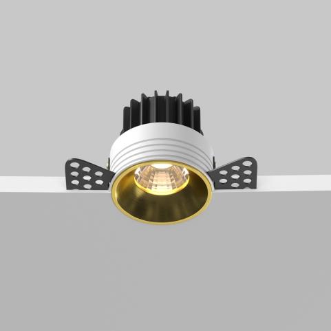 Точечный светильник Maytoni Technical Downlight 3000K Round DL058-7W3K-TRS-BS