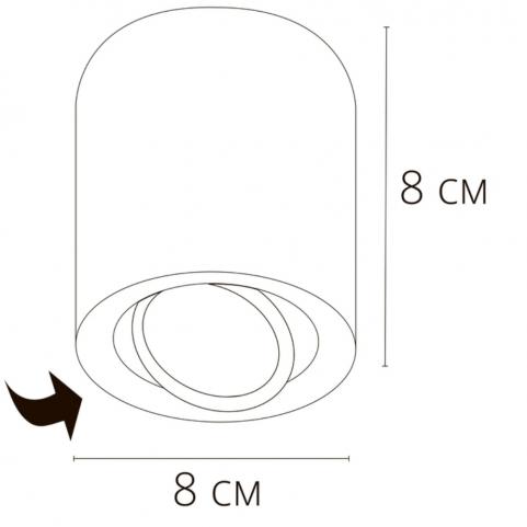 Накладной светильник Arte Lamp Beid   A1513PL-1BK