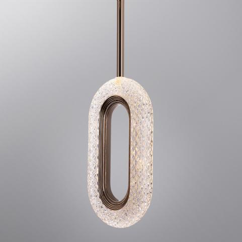 Светильник подвесной Arte Lamp Ovale A2489SP-1GO