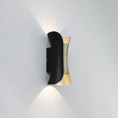 Настенный уличный светильник Arte Lamp Alba A6405AL-2BK