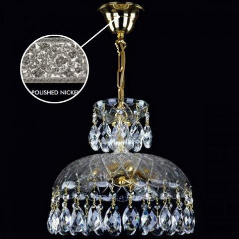 Подвесной светильник Art Glass ELANED II. VACHTLE NICKEL CE