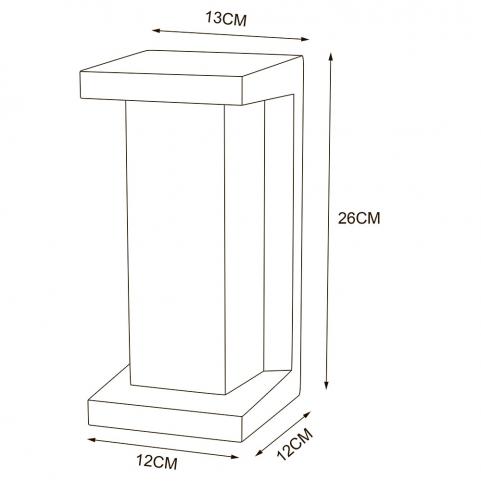 Настенный уличный светильник Arte Lamp Ulysses  A8510AL-1BK