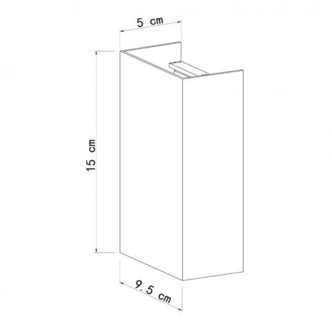 Настенный уличный светильник Arte Lamp Algol   A5640AL-2BK