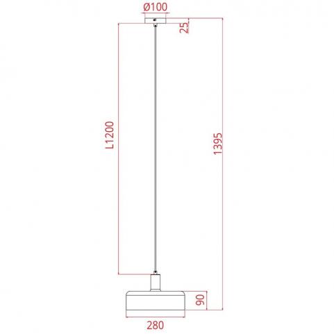 Светильник подвесной Arte Lamp Skat A7052SP-1BK