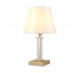 Настольный светильник Crystal Lux NICOLAS LG1 GOLD/WHITE