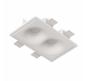 Точечный светильник Stellanova Elektra Duo гипсовый SN 018