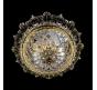Потолочный светильник Art Glass CHARLIZE DIA 320 NICKEL ANTIQUE