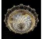 Потолочный светильник Art Glass CHARLIZE DIA 390 BRASS ANTIQUE