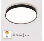 Потолочный светильник Arte Perfetto Luce 3315.XM302-1-374/24W/4K Black