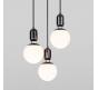 Подвесной светильник Eurosvet Bubble 50151/3 черный жемчуг