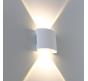 Настенный уличный светильник Arte Lamp Bosto   A3122AL-2WH