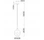 Светильник подвесной Arte Lamp Yuka A7759SP-1PB