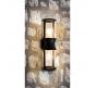Настенный уличный светильник Arte Lamp Minchir  A8306AL-2BK