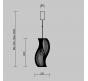 Подвесной светильник Maytoni  Shadows of the past MOD263PL-L20BS3K
