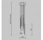 Подвесной светильник Maytoni Light stick MOD236PL-L54BS3K