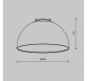 Трековый светильник Maytoni Bowl 3000K TR126B-20W3K-B