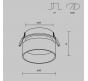 Точечный светильник Maytoni Technical Downlight Amary DL062-GU10-W