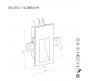 Точечный светильник Stellanova Subra-M гипсовый SN 014