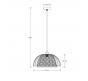 Светильник подвесной Arte Lamp Woodstock  A7071SP-1BK